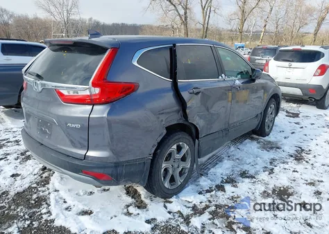 2018 Honda Cr-V Ex-L/Ex-L Navi from USA, damaged, VIN 7FARW2H85JE053294